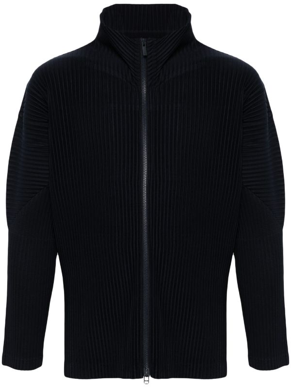 Homme Plissé Issey Miyake Plissé zip-up Jacket - Farfetch