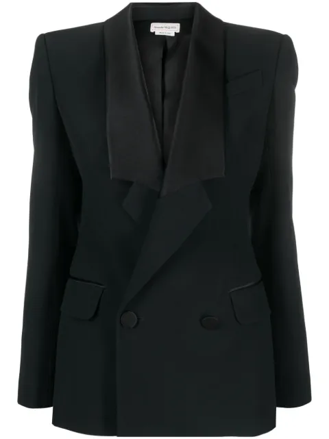 Alexander McQueen single-breasted tailored jacket