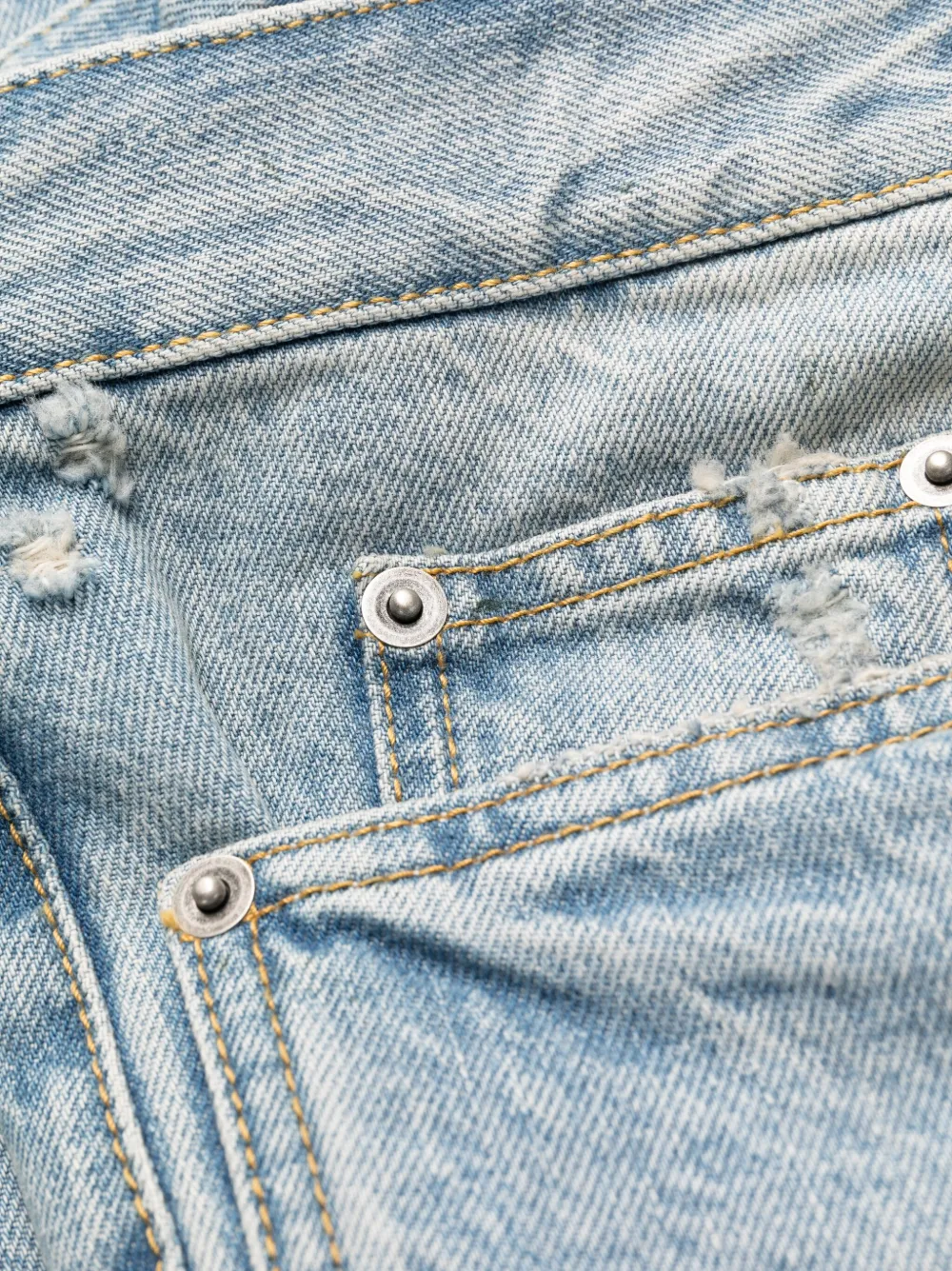 Saint Laurent logo-plaque slim-cut Jeans - Farfetch