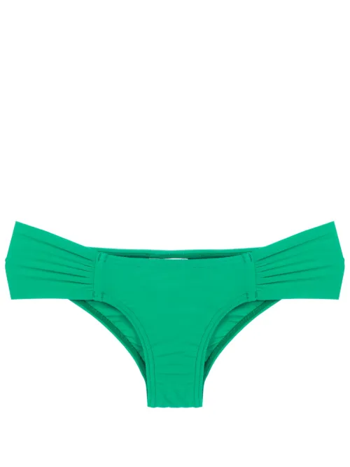 Bas de bikini froncé à taille basse - Amir Slama - Modalova