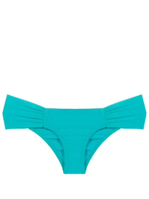 Bas de bikini froncé à taille basse - Amir Slama - Modalova