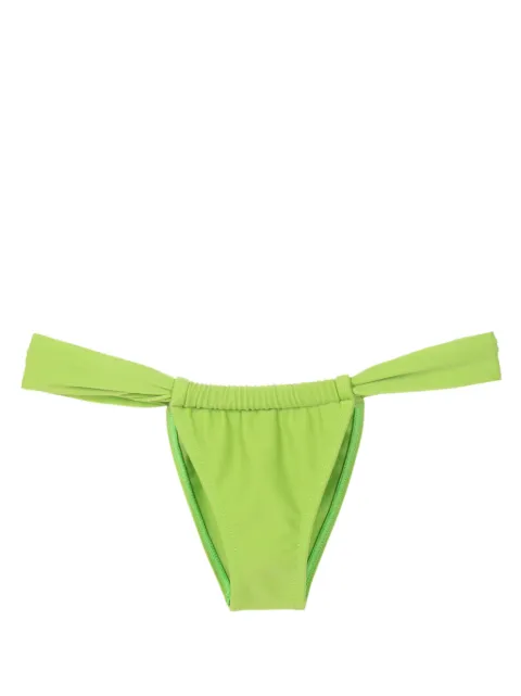 Amir Slama bikini bottom fruncido con tiro bajo