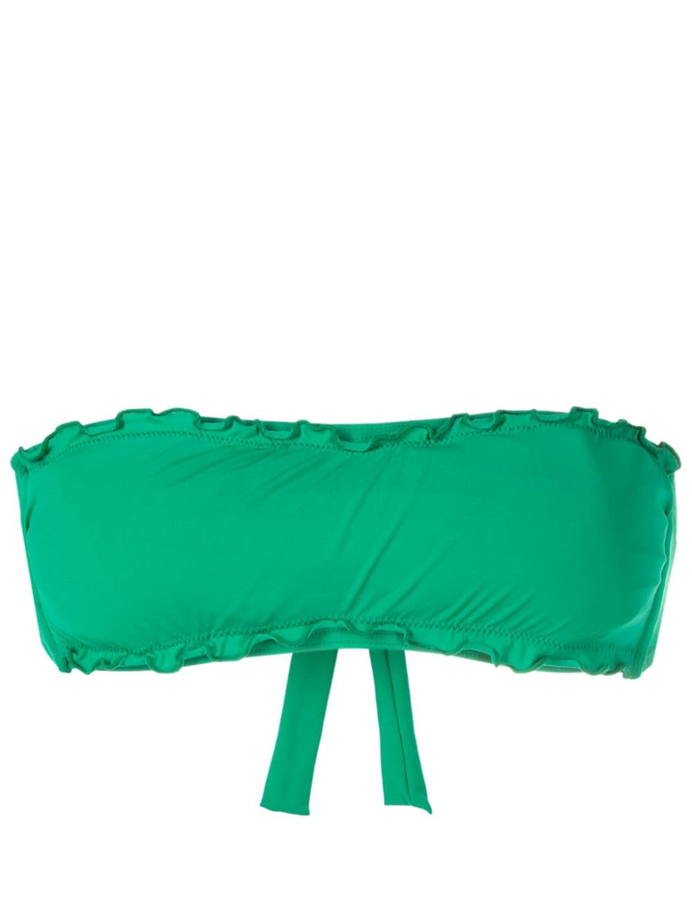 Amir Slama Top bikini senza spalline - Verde