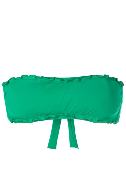 Amir Slama ruffled strapless bikini top
