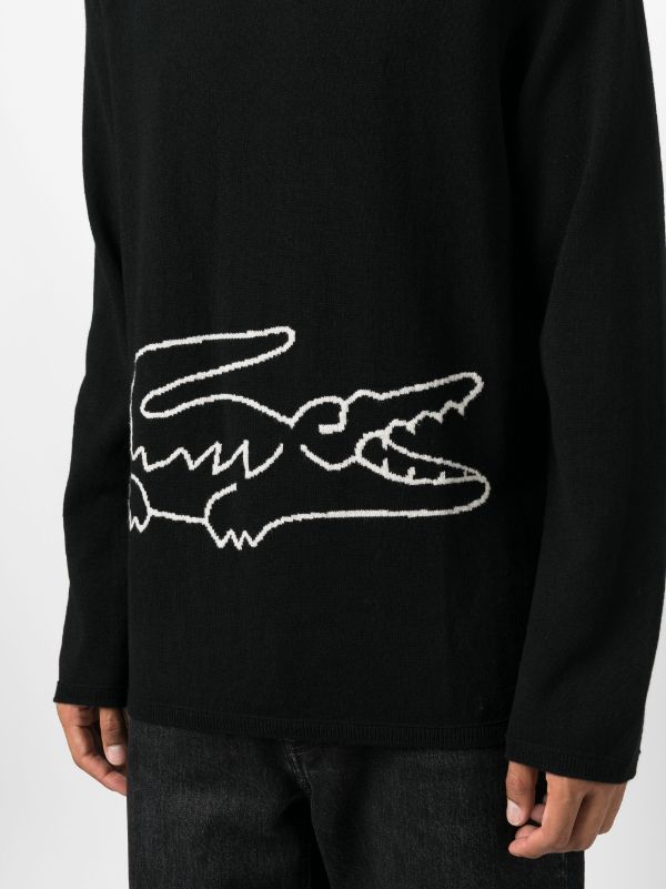 Lacoste sweater big discount logo