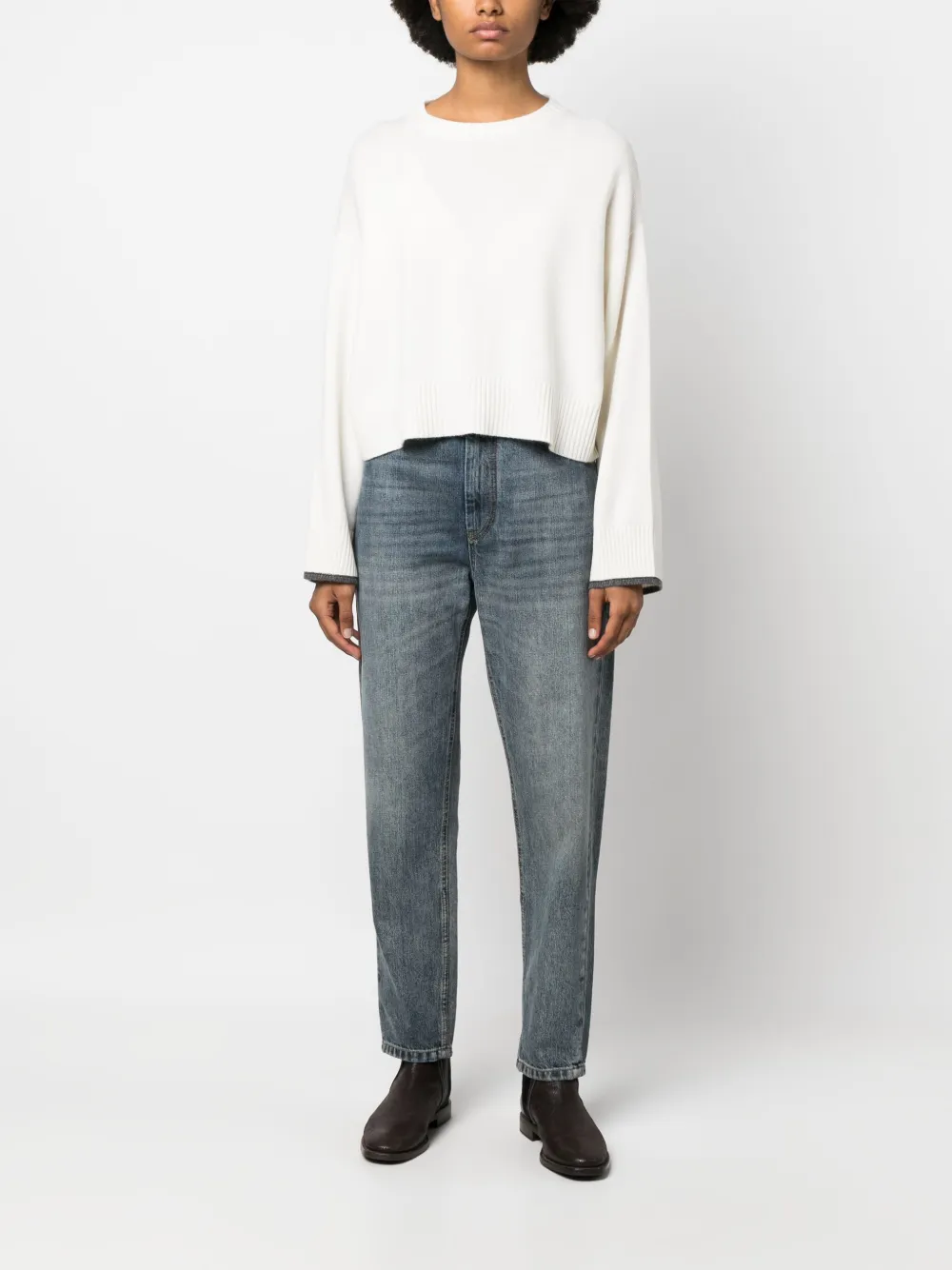 Brunello Cucinelli Kasjmier trui - Beige