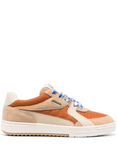 Palm Angels University panelled suede sneakers