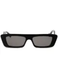 Gucci Eyewear logo-print rectangle-shape sunglasses - Black