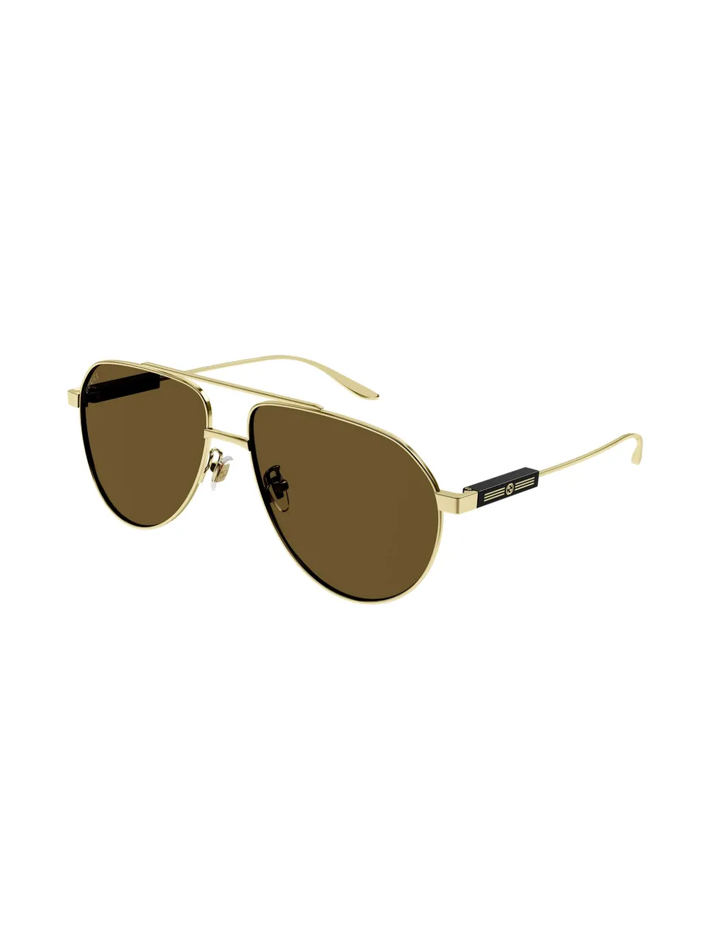 Gucci Eyewear Zonnebril met piloten montuur - Goud