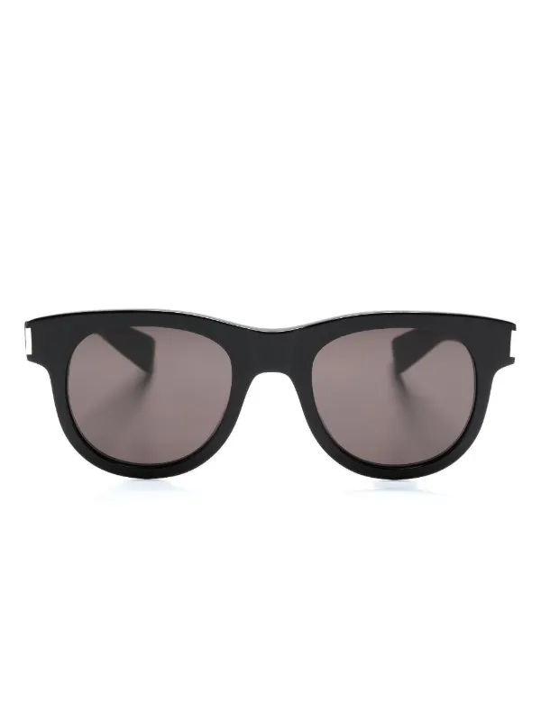 Saint laurent rounded square sunglasses online