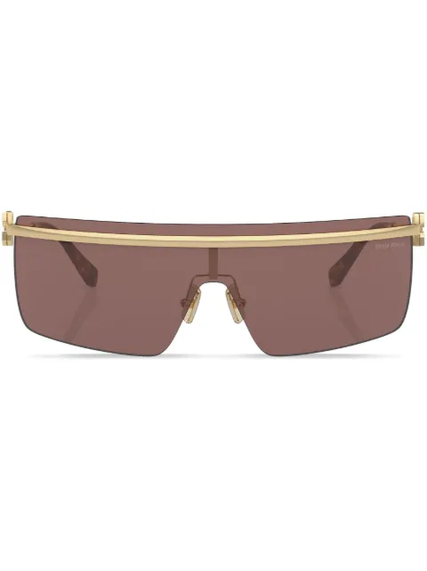 Miu Miu Eyewear Occhiali da sole con montatura a giorno
