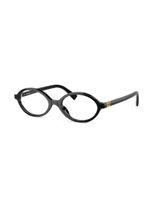 関送込! MIU MIU アイウェア キャットアイ フレーム サングラス ≪Miu Miu≫ ロゴ プレート サングラス キャットアイフレーム 黒