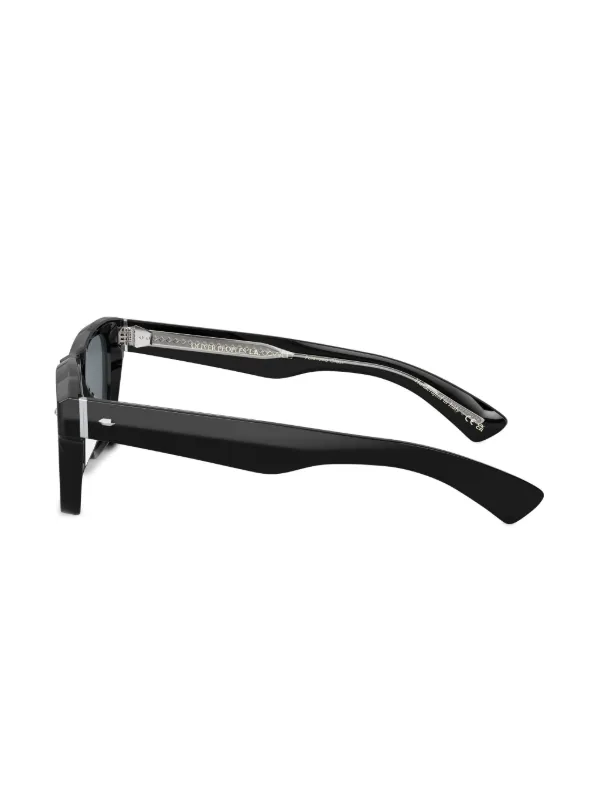 Oliver Peoples Sixties スクエアフレーム サングラス | ブラック