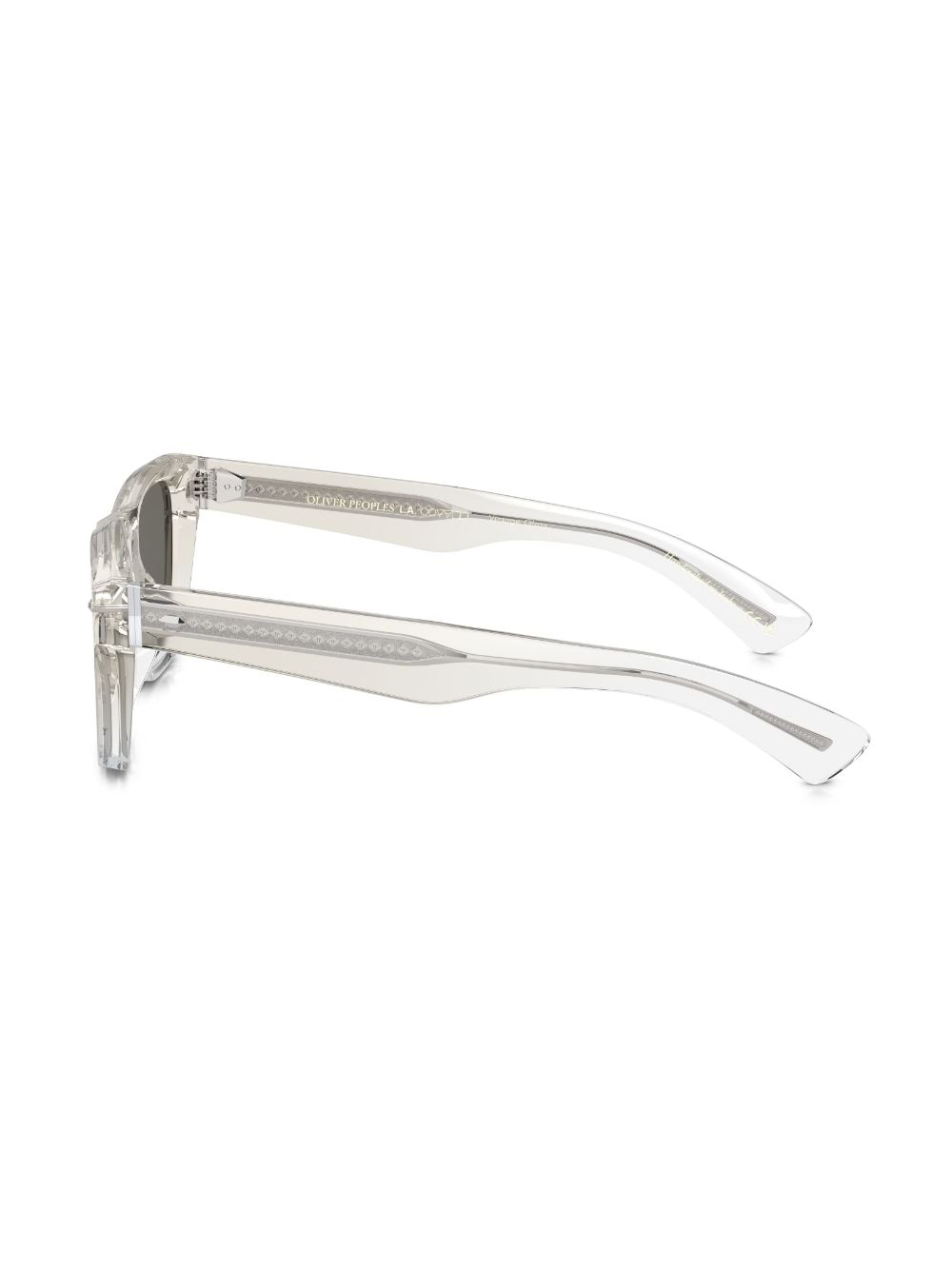 Shop Oliver Peoples Sixties Square-frame Sunglasses In White