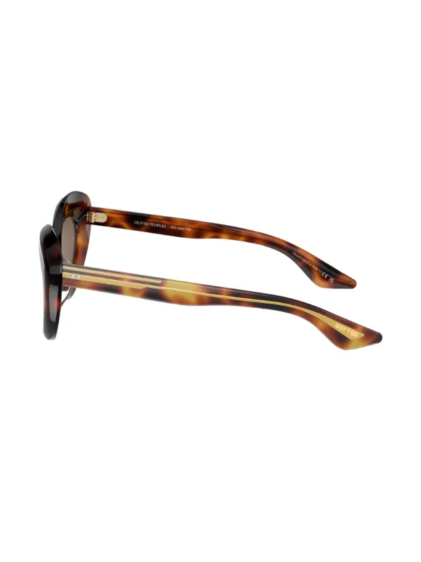 Oliver Peoples 1968C キャットアイ サングラス | グリーン | FARFETCH JP