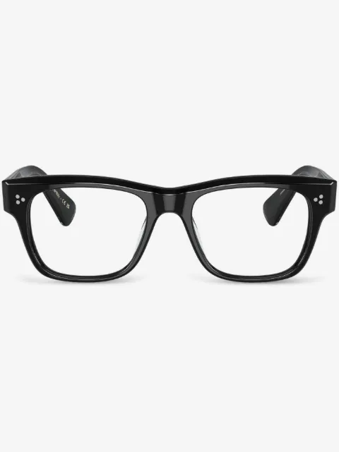 Oliver Peoples Brille mit eckigem Gestell