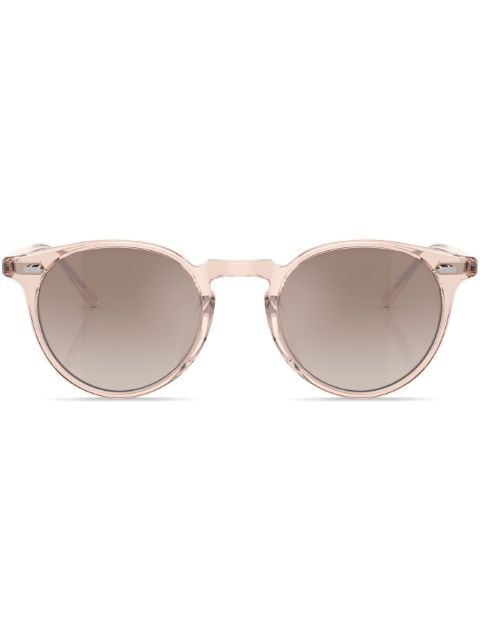 Oliver Peoples round-frame tinted-lenses sunglasses