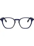 Oliver Peoples Ronne round-frame glasses - Blue