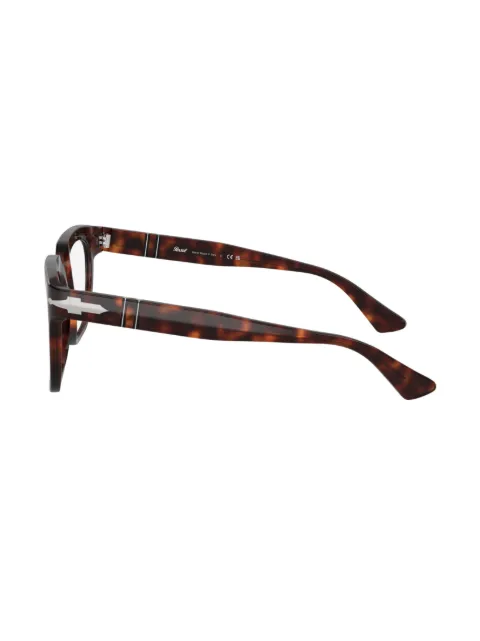 Persol tortoiseshell-effect square-frame glasses PO3325V24 - 2