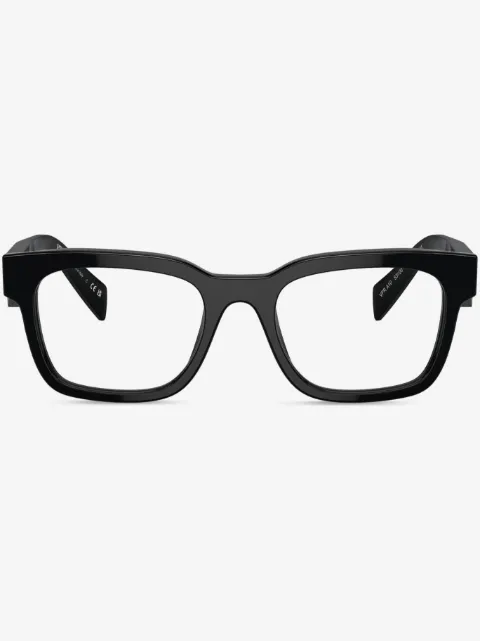 Prada Eyewear logo-engraved square-frame glasses