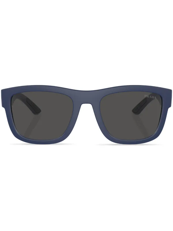 Prada sunglasses men blue best sale