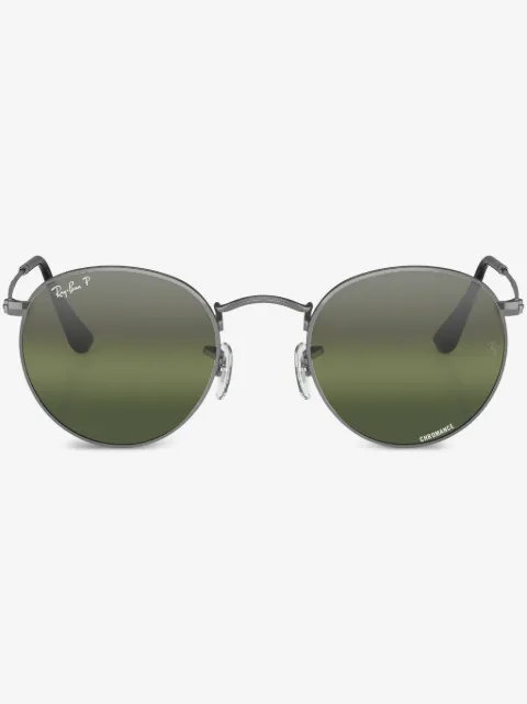 Ray-Ban Round Metal Chromance round-frame sunglasses