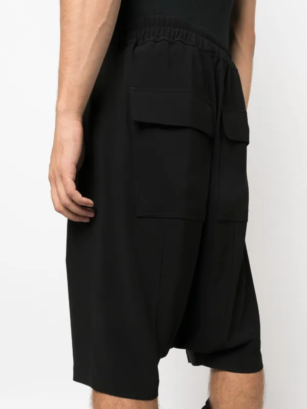 パンツ Rick Owens LUXOR 23FW Drop-Crotch shorts Rick Owens FW23 Luxor Drop Crotch Cargo Shorts – Justin Reed
