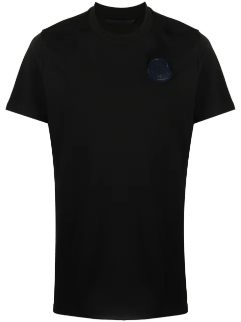 Moncler playera con parche del logo 