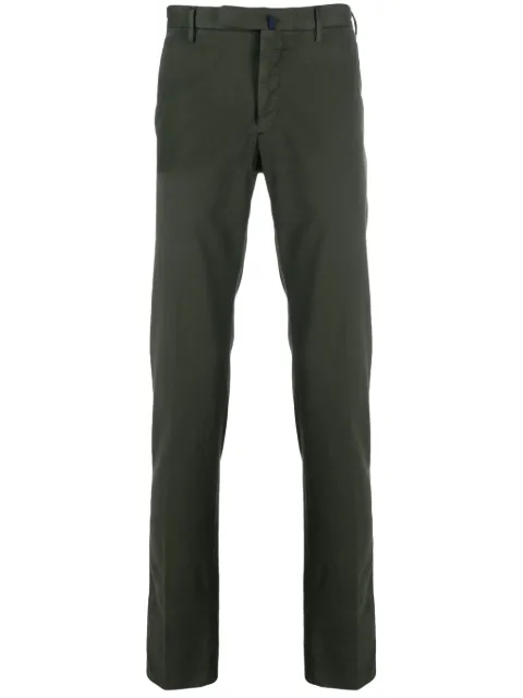 Incotex pantalones chinos con diseño recto