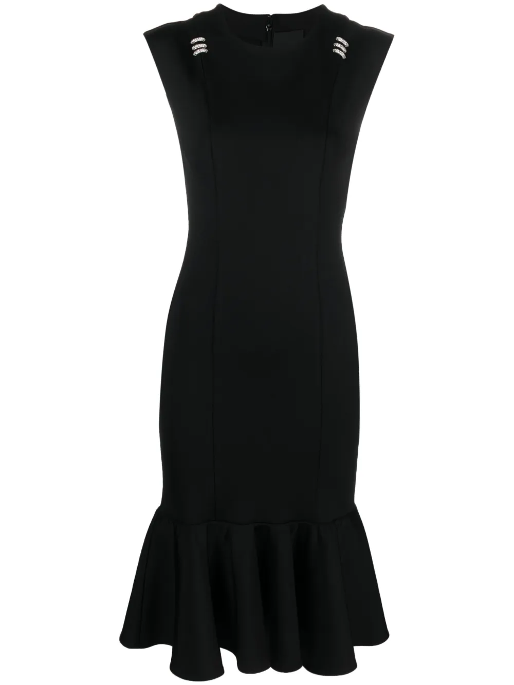 Givenchy Kristallverziertes Kleid - Schwarz