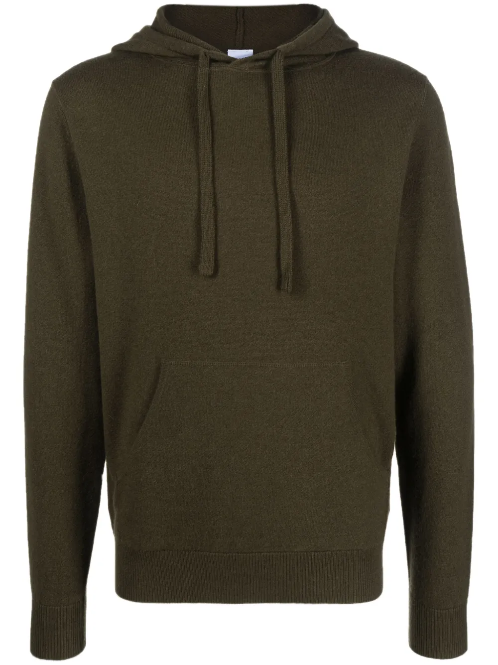 ASPESI Hoodie met rits Groen