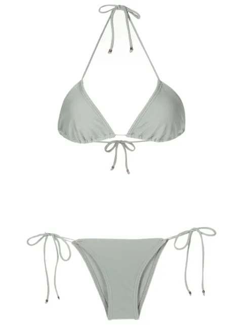 Amir Slama bikini estilo triángulo con cuello halter
