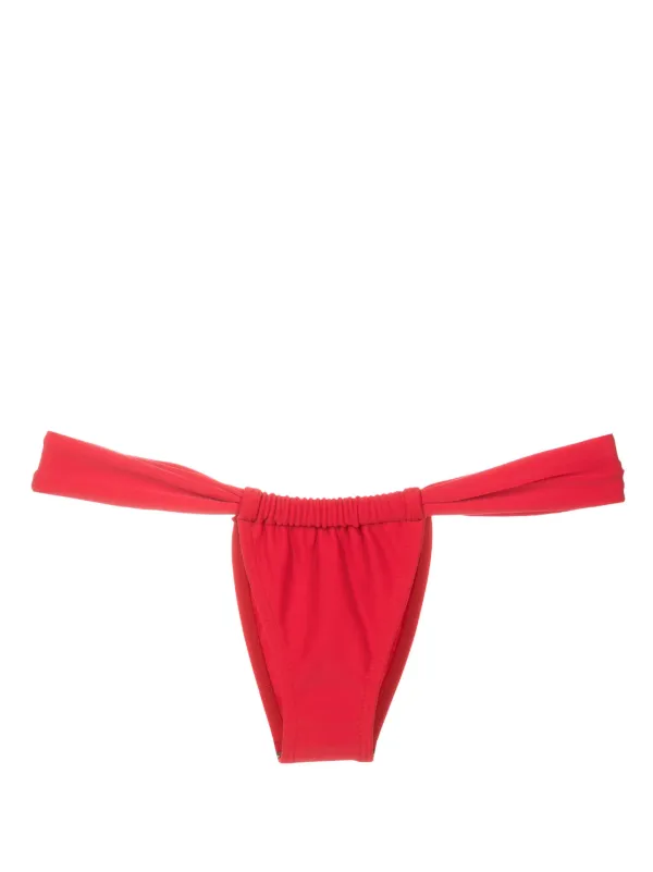 【関税込み】Miaou レッド Bambi ビキニボトム Miaou Bambi Bottom in Figaro | REVOLVE