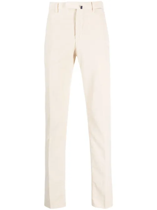 Pantalon en velours côtelé à coupe droite - Incotex - Modalova