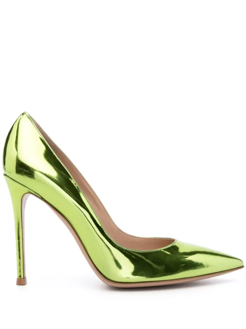 Gianvito Rossi Gianvito 105mm metallic-effect pumps