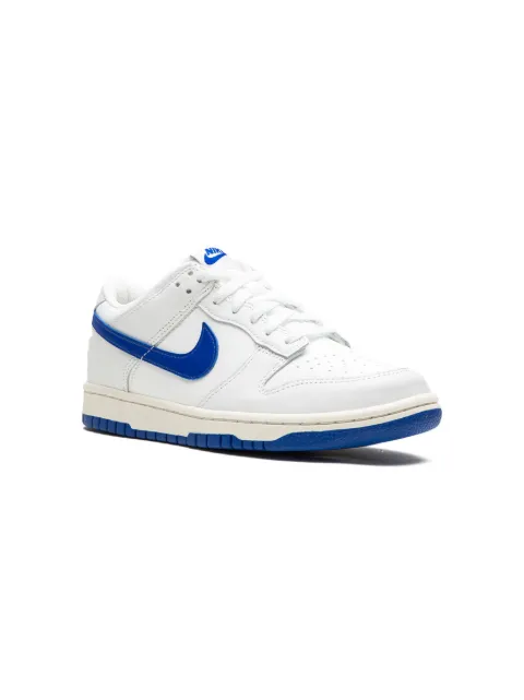 Nike Kids Dunk Low "Summit White Hyper Royal" sneakers