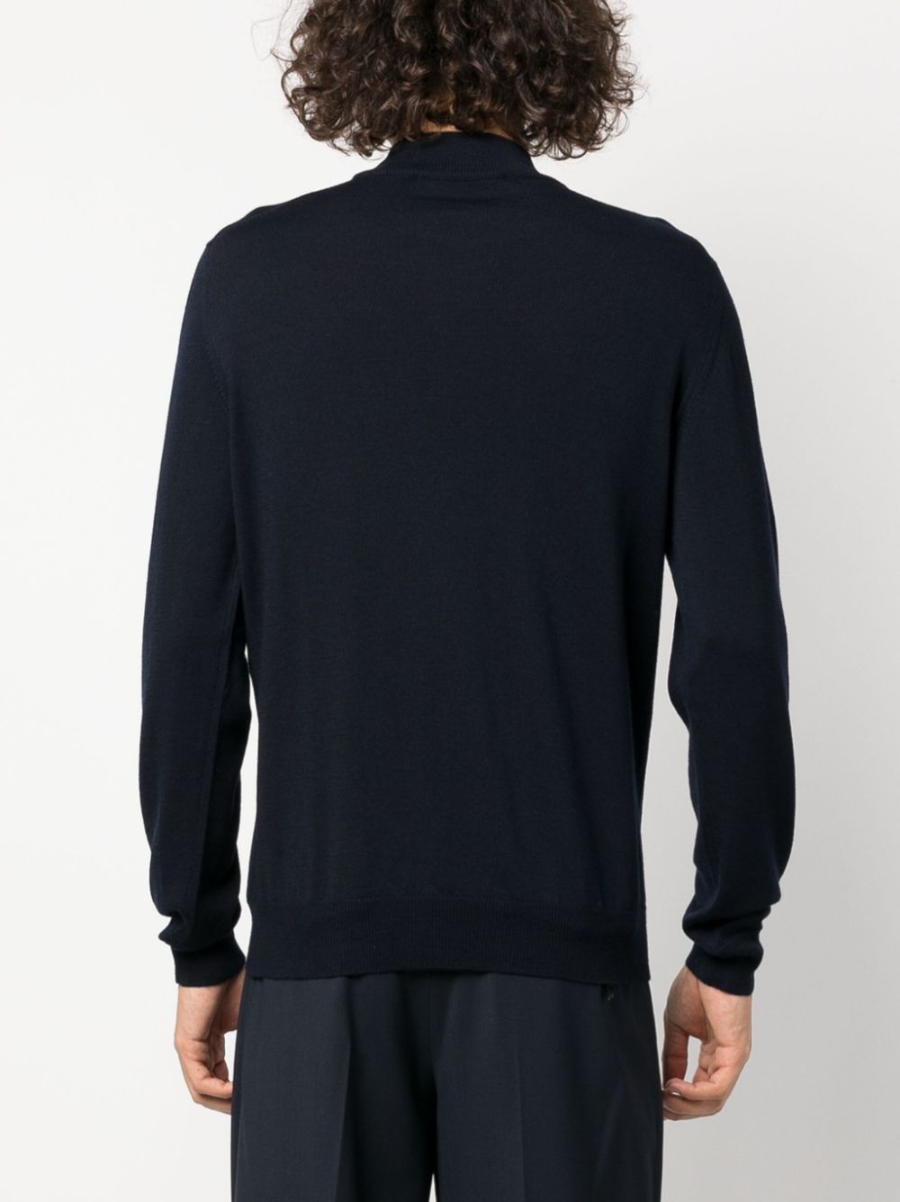 Tagliatore Lionel high-neck wool jumper Men