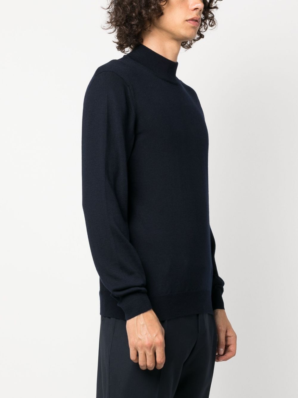 Tagliatore Lionel high-neck wool jumper Men