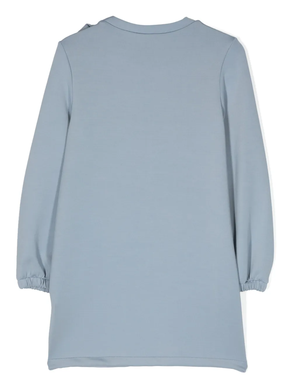 Douuod Kids Jurk met strikdetail - Blauw