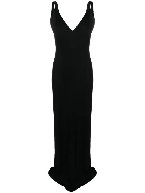Givenchy V-neck embellished gown