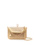 Stella McCartney Falabella crystal-embellished wallet - Yellow