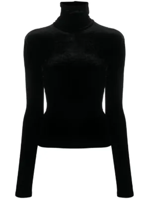 Tシャツ・カットソー SAINT LAURENT TURTLENECK PULLOVER SAINT LAURENT | Black Men's Turtleneck | YOOX