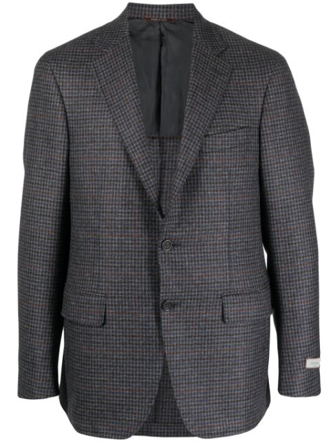 Canali Kei plaid-check blazer