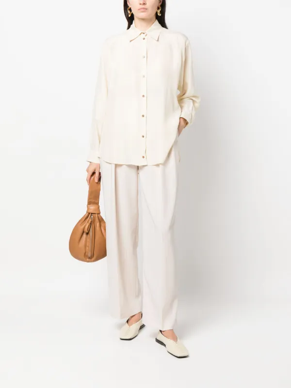 Alysi シルクシャツ | ニュートラル | FARFETCH JP