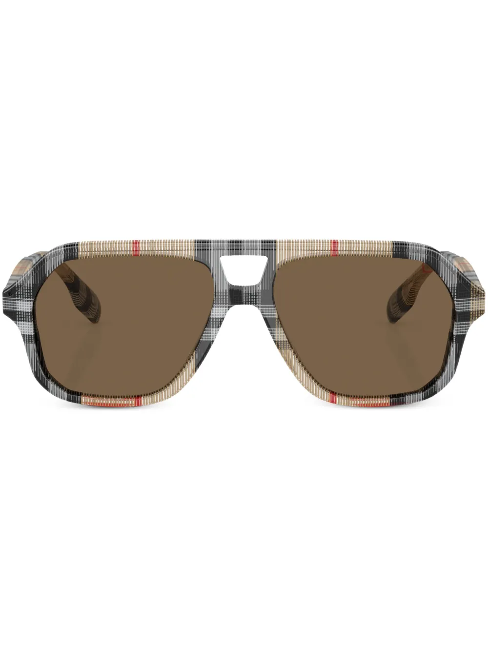 Burberry Eyewear Jb4340 Navigator-frame Sunglasses In Neutrals