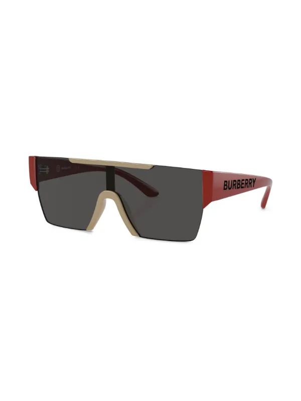 Burberry Eyewear JB4387 oversize-frame Sunglasses Neutrals