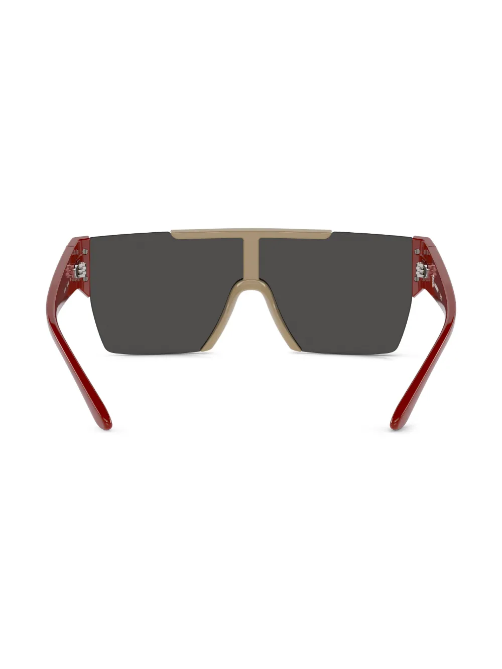 Burberry Eyewear JB4387 zonnebril met oversized montuur Beige