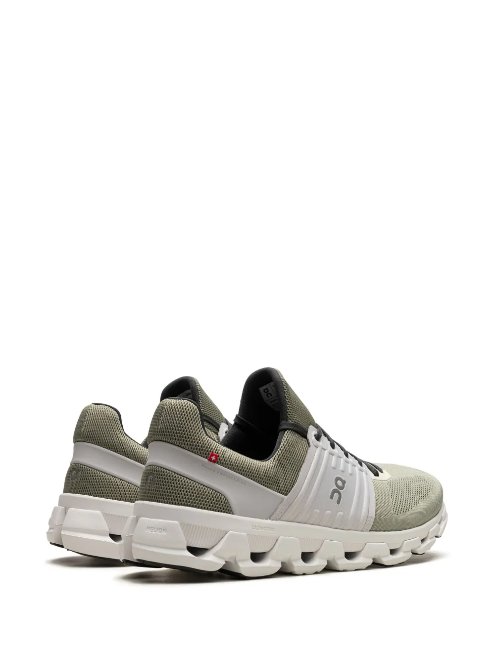 Shop On Running Cloudswift 3 Mesh Sneakers In Green