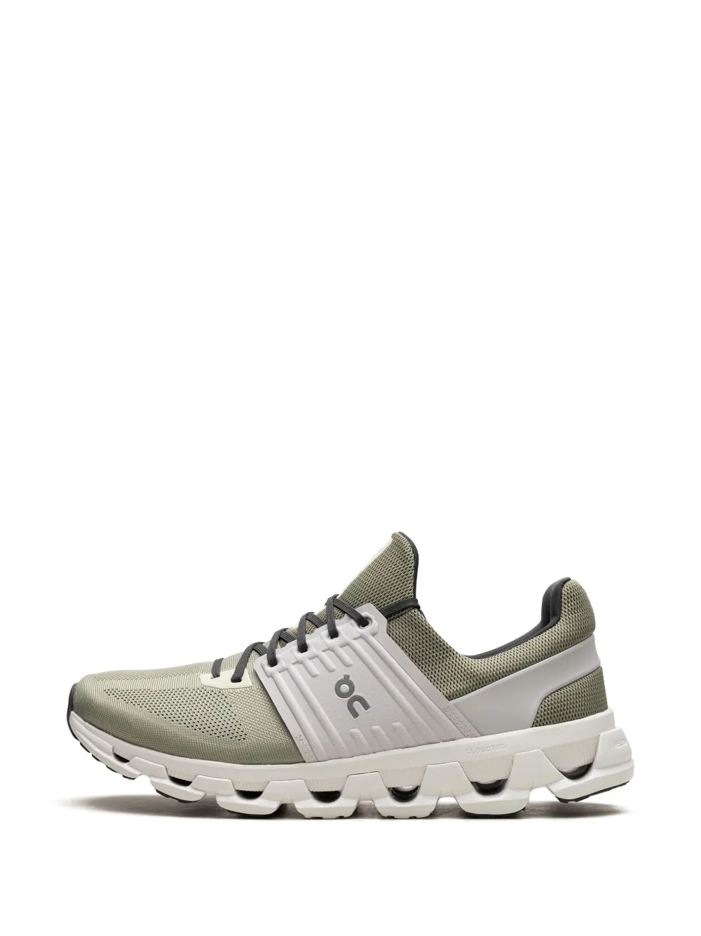 Shop On Running Cloudswift 3 Mesh Sneakers In Green