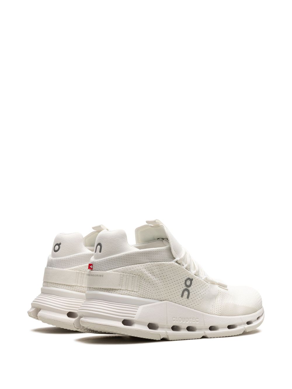 Shop On Running Cloudnova Undyed Sneakers In White